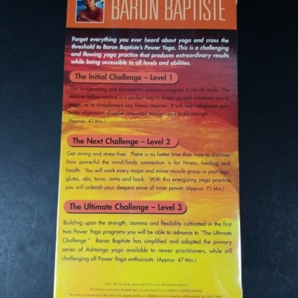 Baron Baptiste - Power Yoga 3-Disc Set - Picture 3 of 3